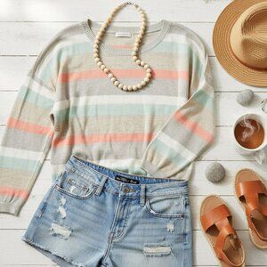 Loft Linen Blend Sweater